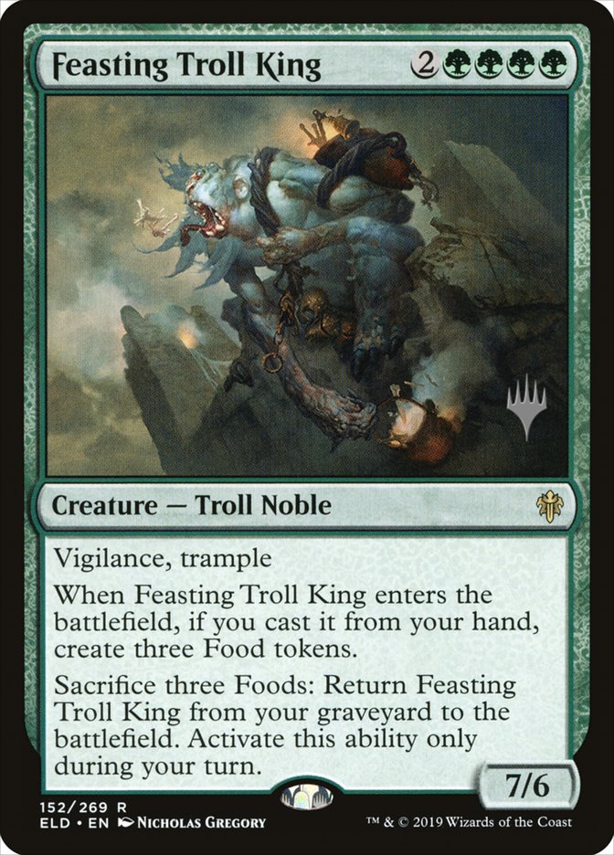 Feasting Troll King (Promo Pack) [Throne of Eldraine Promos] | Gear Gaming Bentonville