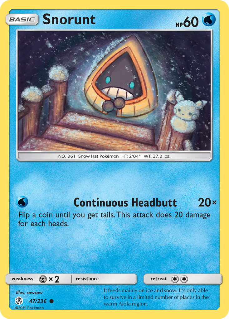 Snorunt (47/236) [Sun & Moon: Cosmic Eclipse] | Gear Gaming Bentonville