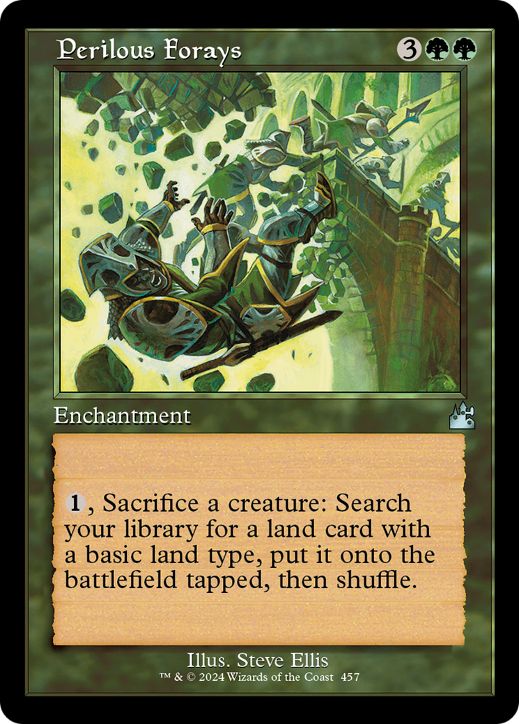 Perilous Forays (Retro) [Ravnica Remastered] | Gear Gaming Bentonville