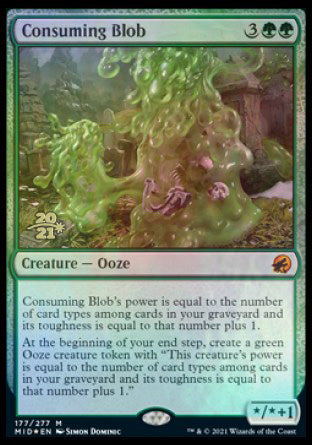 Consuming Blob [Innistrad: Midnight Hunt Prerelease Promos] | Gear Gaming Bentonville