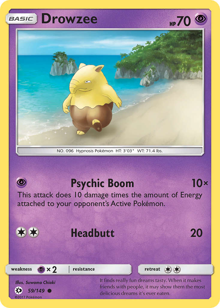 Drowzee (59/149) [Sun & Moon: Base Set] | Gear Gaming Bentonville