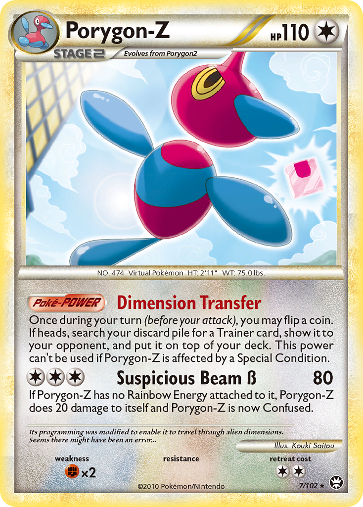 Porygon-Z (7/102) [HeartGold & SoulSilver: Triumphant] | Gear Gaming Bentonville