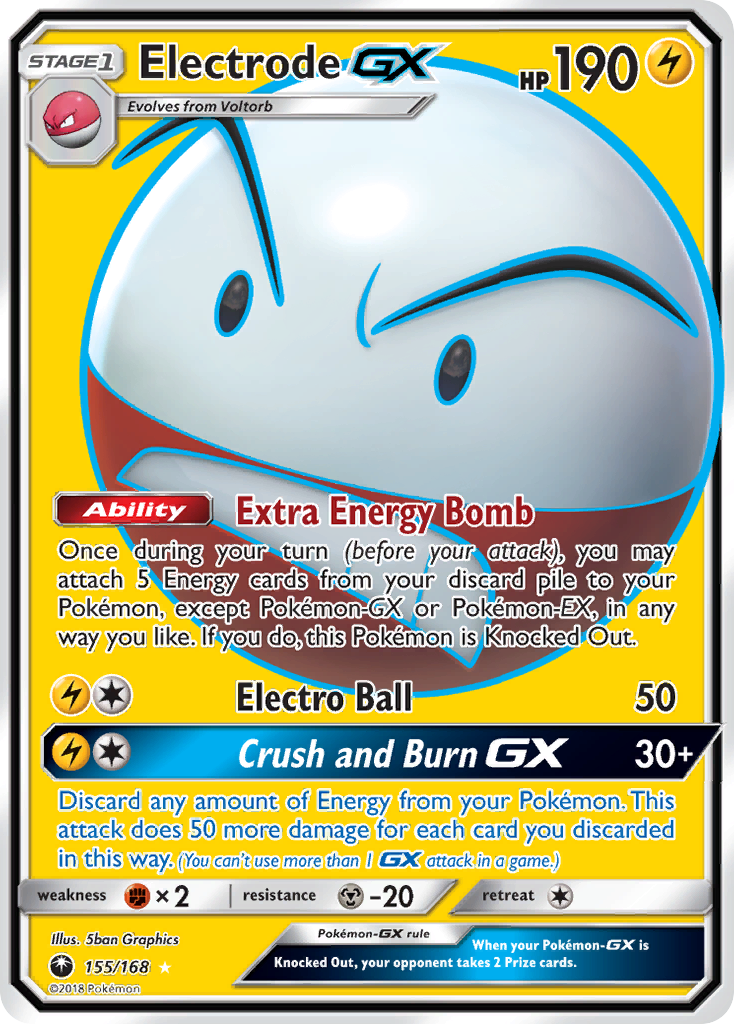 Electrode GX (155/168) [Sun & Moon: Celestial Storm] | Gear Gaming Bentonville