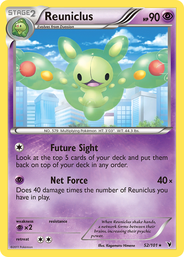 Reuniclus (52/101) [Black & White: Noble Victories] | Gear Gaming Bentonville