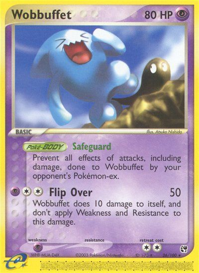 Wobbuffet (26/100) [EX: Sandstorm] | Gear Gaming Bentonville