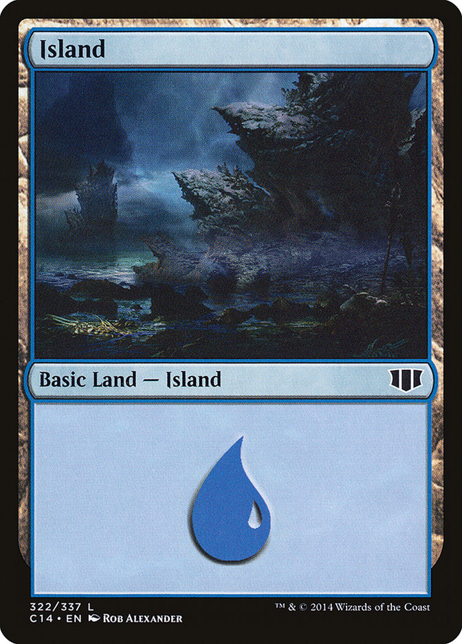 Island (322) [Commander 2014] | Gear Gaming Bentonville