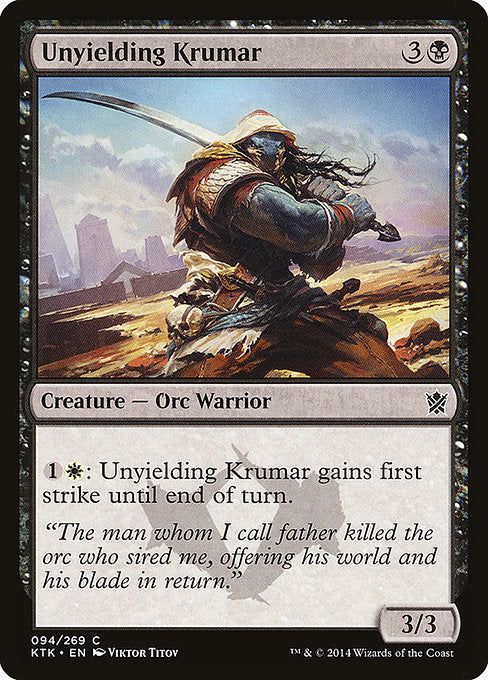 Unyielding Krumar [Khans of Tarkir] | Gear Gaming Bentonville