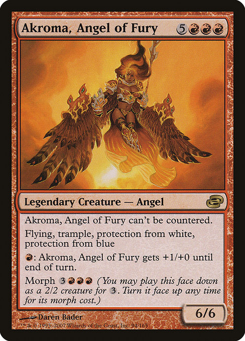 Akroma, Angel of Fury [Planar Chaos] | Gear Gaming Bentonville