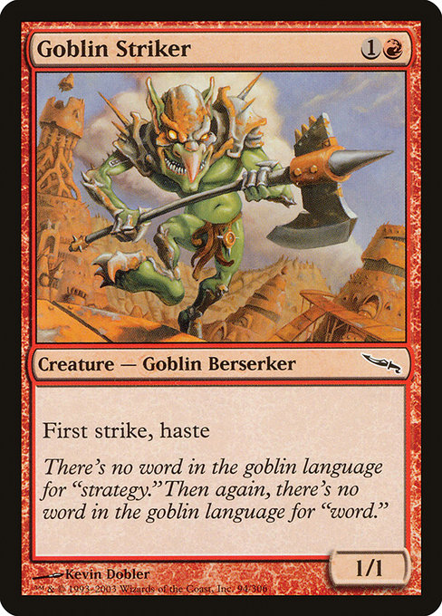 Goblin Striker [Mirrodin] | Gear Gaming Bentonville