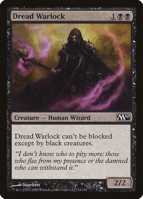 Dread Warlock [Magic 2010 (M10)] | Gear Gaming Bentonville