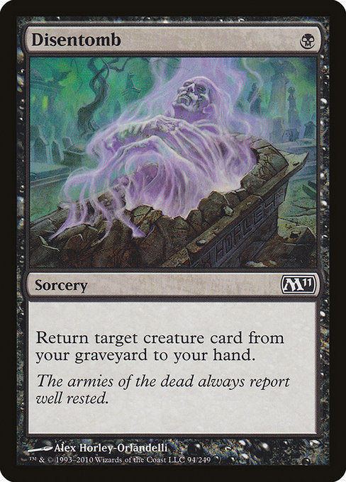 Disentomb [Magic 2011 (M11)] | Gear Gaming Bentonville