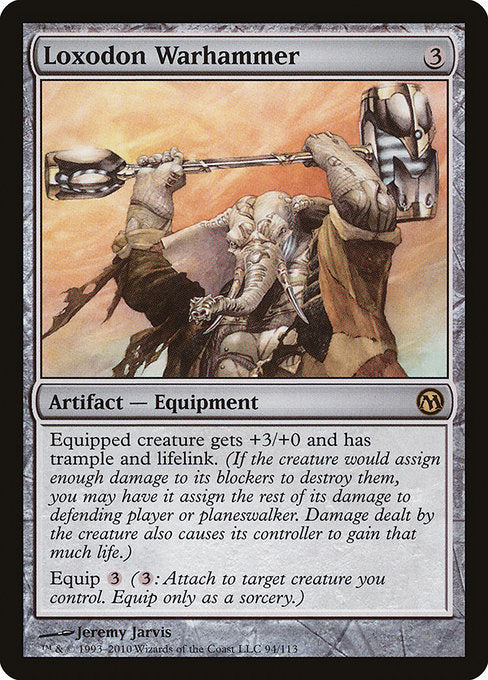 Loxodon Warhammer [Duels of the Planeswalkers] | Gear Gaming Bentonville