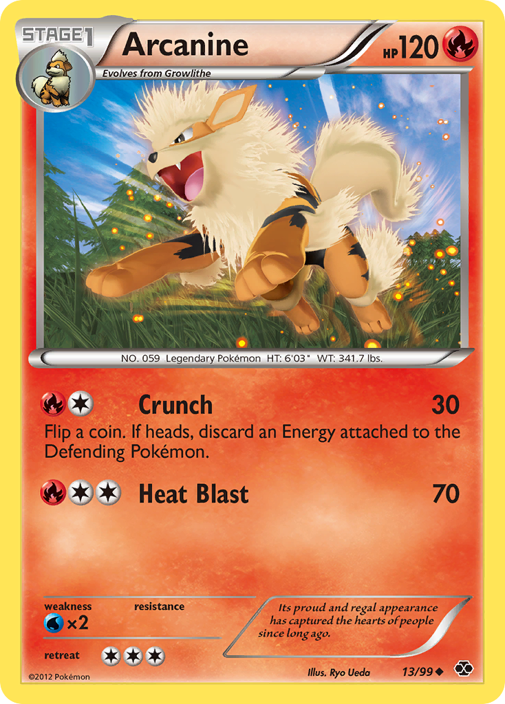 Arcanine (13/99) [Black & White: Next Destinies] | Gear Gaming Bentonville