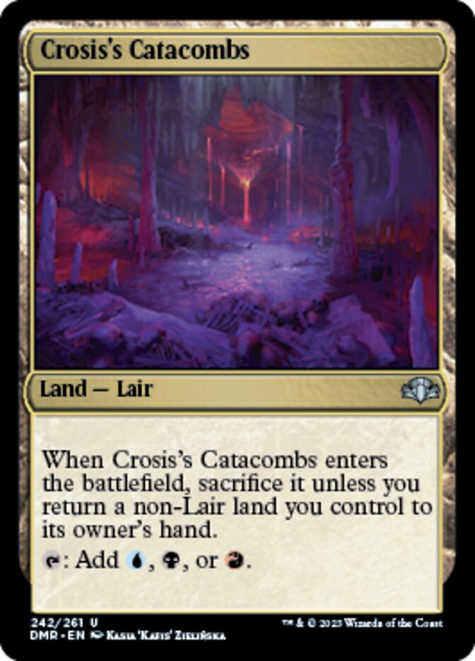 Crosis's Catacombs [Dominaria Remastered] | Gear Gaming Bentonville