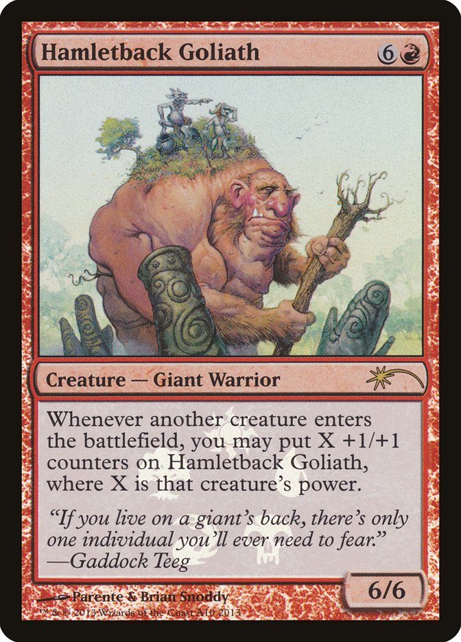 Hamletback Goliath [Resale Promos] | Gear Gaming Bentonville