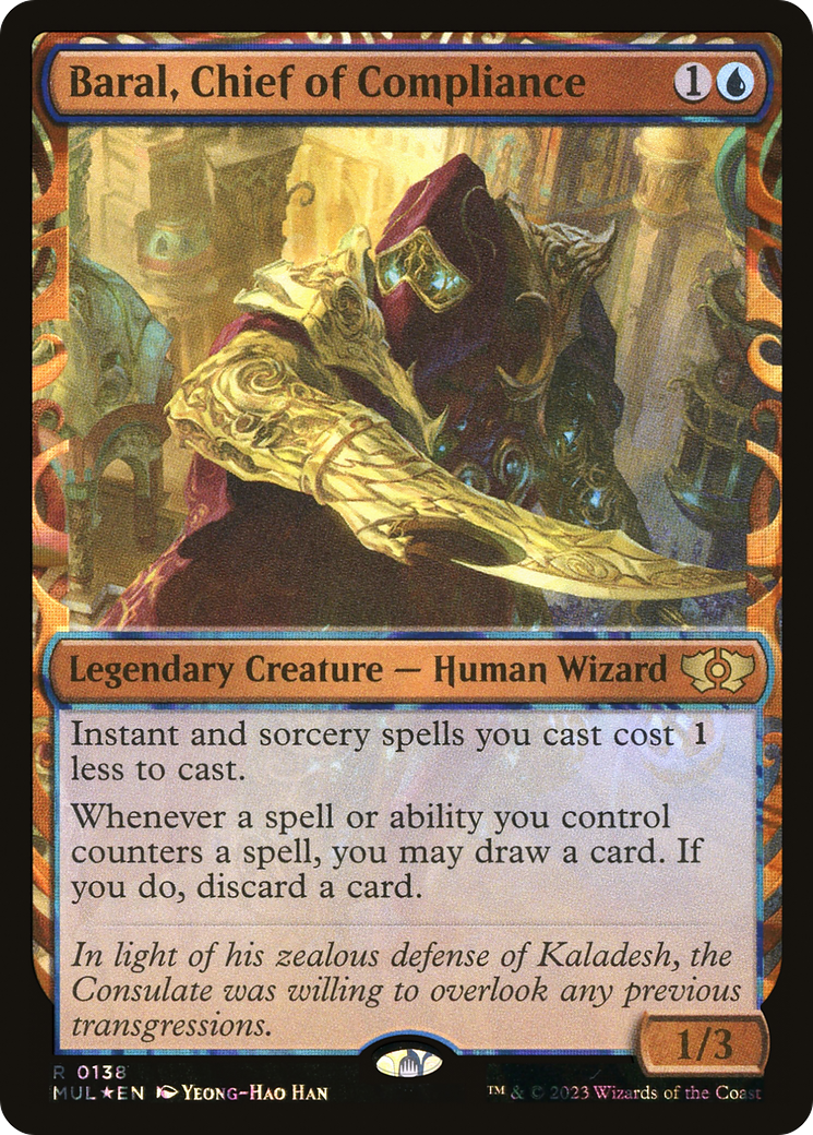 Baral, Chief of Compliance (Halo Foil) [Multiverse Legends] | Gear Gaming Bentonville