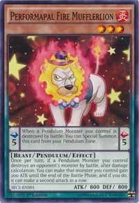 Performapal Fire Mufflerlion [Secrets of Eternity] [SECE-EN001] | Gear Gaming Bentonville