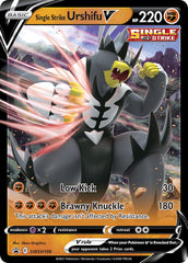 Single Strike Urshifu V (SWSH106) (Jumbo Card) [Sword & Shield: Black Star Promos] | Gear Gaming Bentonville