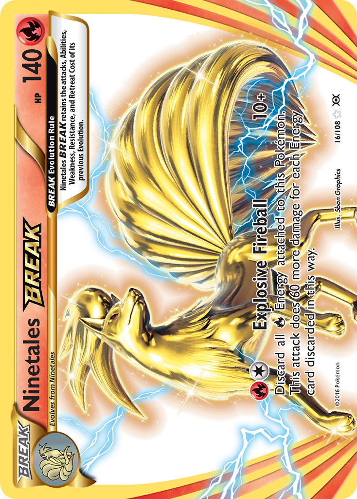 Ninetales BREAK (16/108) [XY: Evolutions] | Gear Gaming Bentonville
