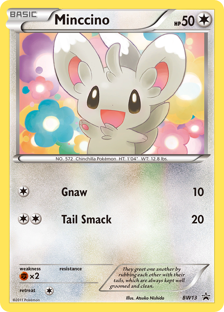 Minccino (BW13) [Black & White: Black Star Promos] | Gear Gaming Bentonville