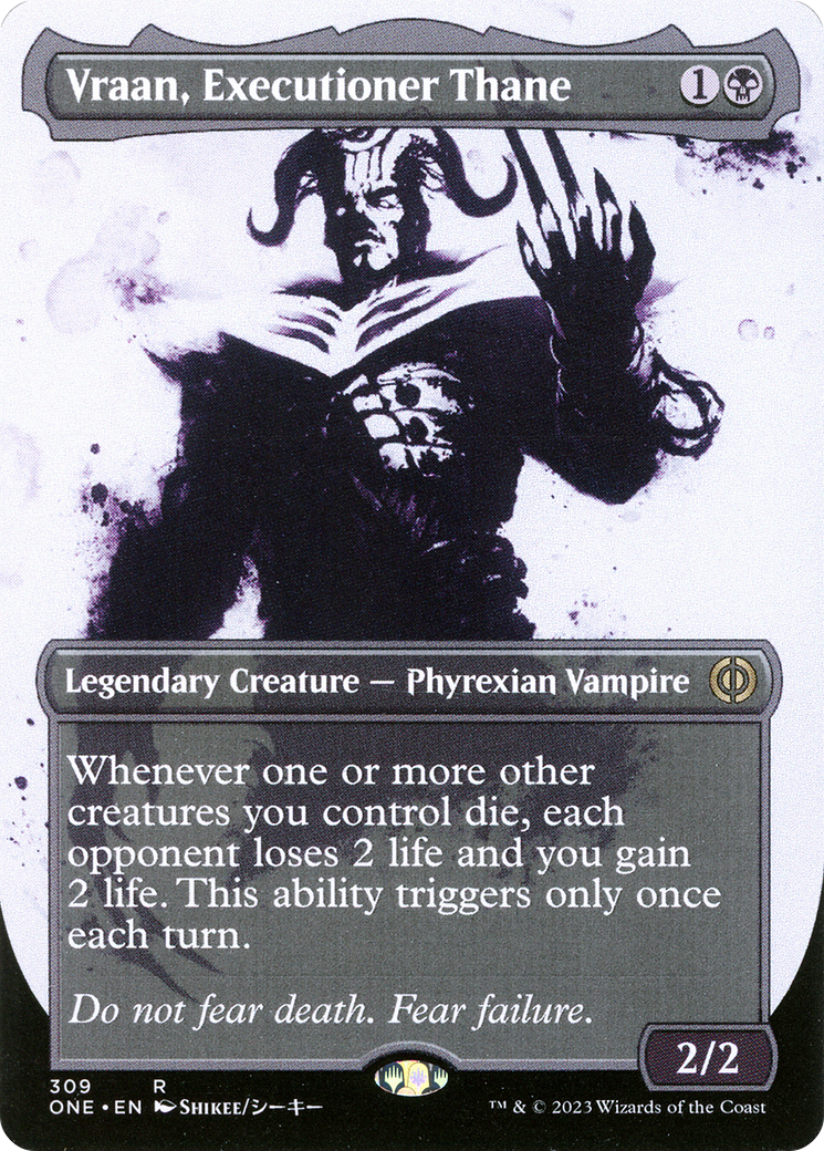 Vraan, Executioner Thane (Borderless Ichor) [Phyrexia: All Will Be One] | Gear Gaming Bentonville