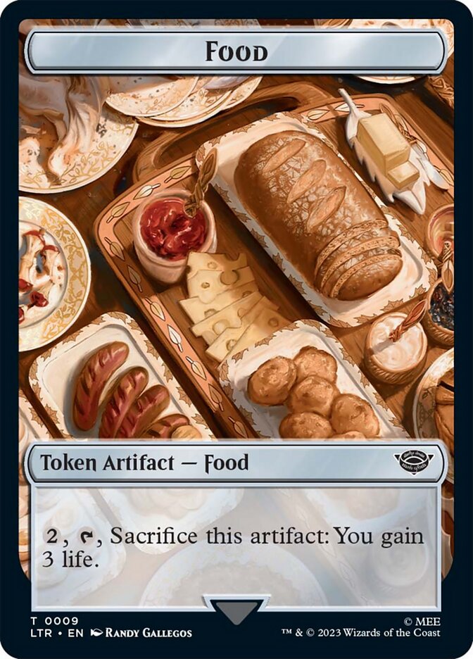 Food Token (09) [The Lord of the Rings: Tales of Middle-Earth Tokens] | Gear Gaming Bentonville