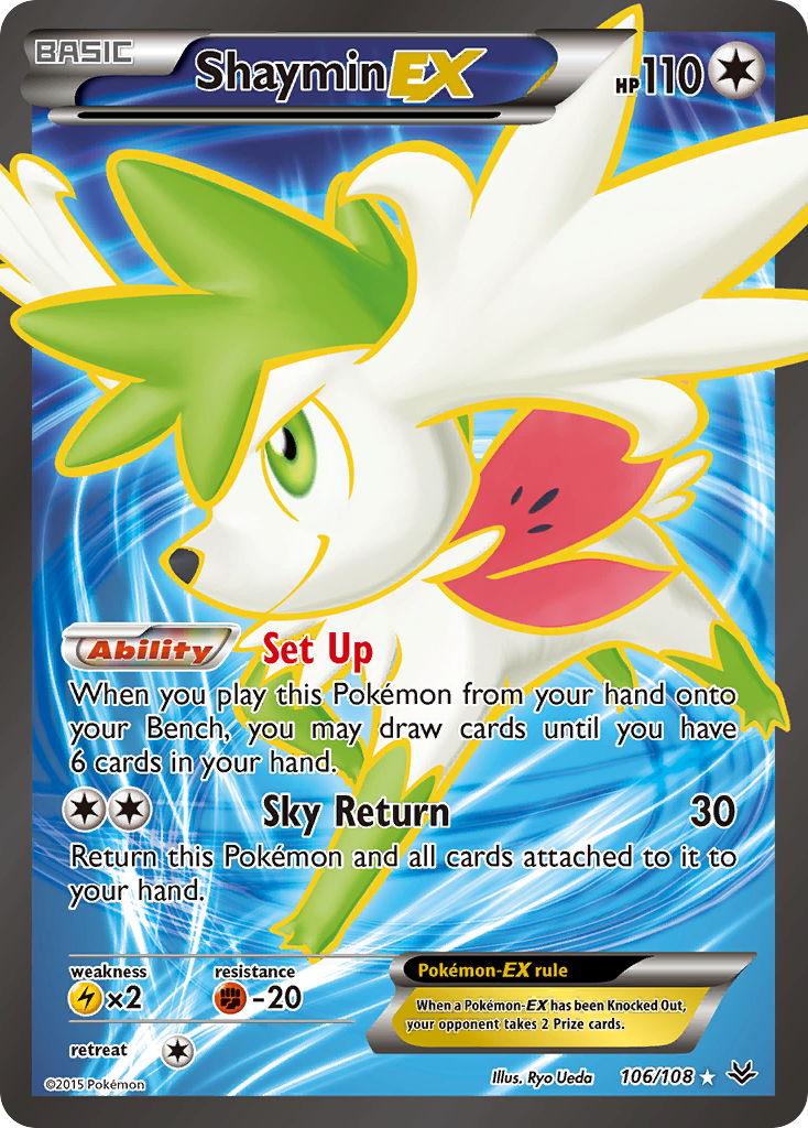 Shaymin EX (106/108) [XY: Roaring Skies] | Gear Gaming Bentonville