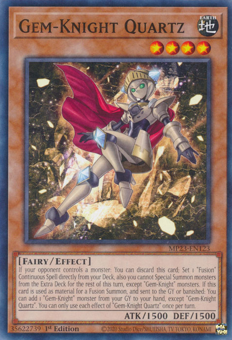 Gem-Knight Quartz [MP23-EN123] Common | Gear Gaming Bentonville