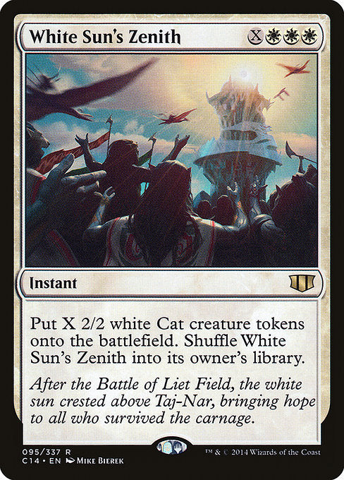 White Sun's Zenith [Commander 2014] | Gear Gaming Bentonville