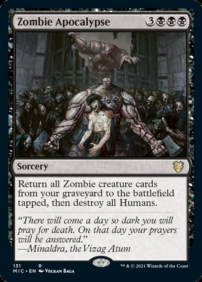 Zombie Apocalypse [Innistrad: Midnight Hunt Commander] | Gear Gaming Bentonville