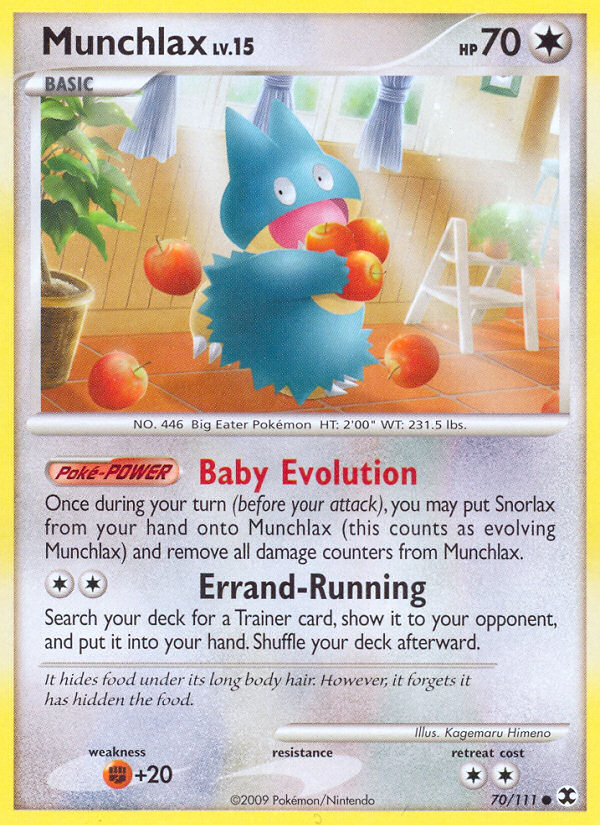 Munchlax (70/111) [Platinum: Rising Rivals] | Gear Gaming Bentonville