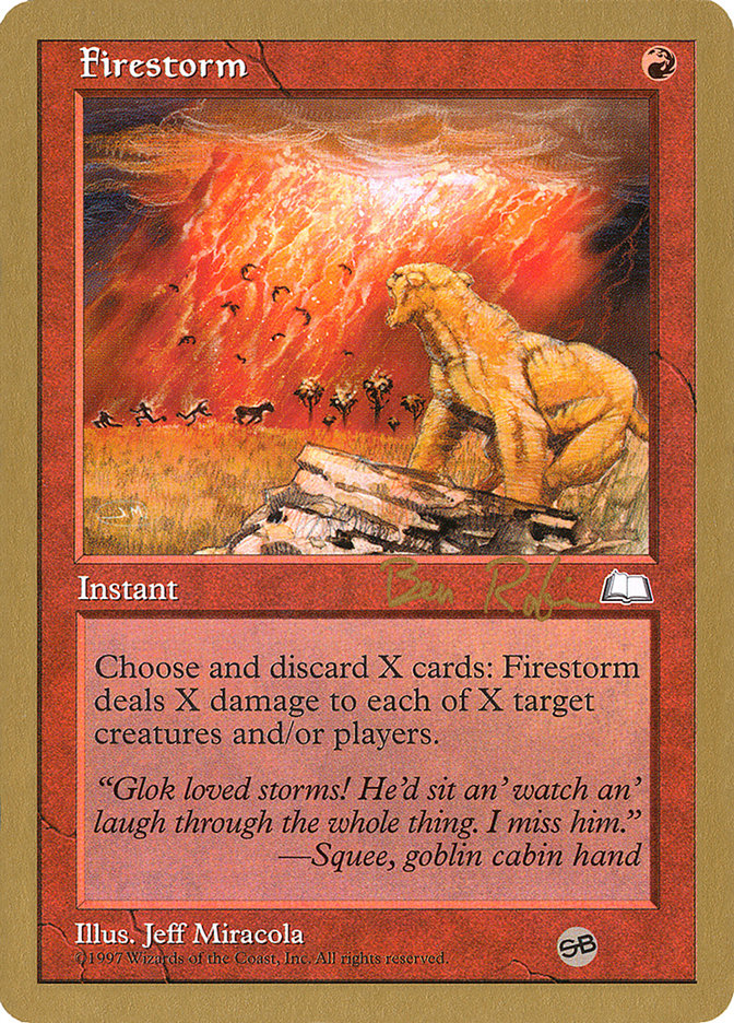 Firestorm (Brian Selden) [World Championship Decks 1998] | Gear Gaming Bentonville