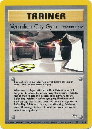 Vermilion City Gym (120/132) [Gym Heroes Unlimited] | Gear Gaming Bentonville