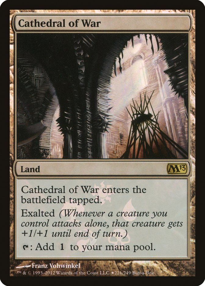 Cathedral of War (Buy-A-Box) [Magic 2013 Promos] | Gear Gaming Bentonville