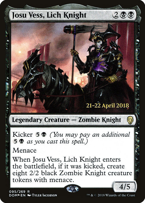 Josu Vess, Lich Knight [Prerelease Cards] | Gear Gaming Bentonville