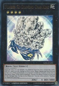 Number 52: Diamond Crab King [Yu-Gi-Oh! ZEXAL Manga Promotional Cards] [YZ06-EN001] | Gear Gaming Bentonville