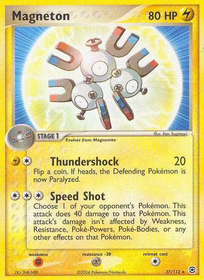 Magneton (27/112) [EX: FireRed & LeafGreen] | Gear Gaming Bentonville