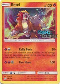 Entei (SM219) (Staff Prerelease Promo) [Sun & Moon: Black Star Promos] | Gear Gaming Bentonville