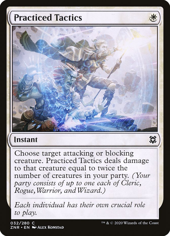 Practiced Tactics [Zendikar Rising] | Gear Gaming Bentonville