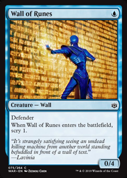 Wall of Runes [War of the Spark] | Gear Gaming Bentonville