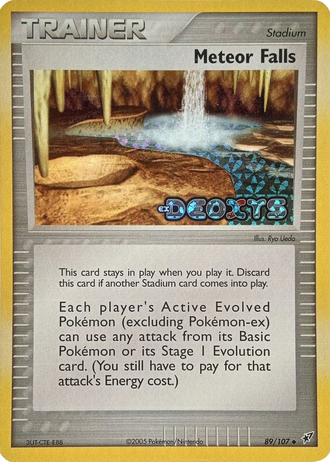 Meteor Falls (89/107) (Stamped) [EX: Deoxys] | Gear Gaming Bentonville