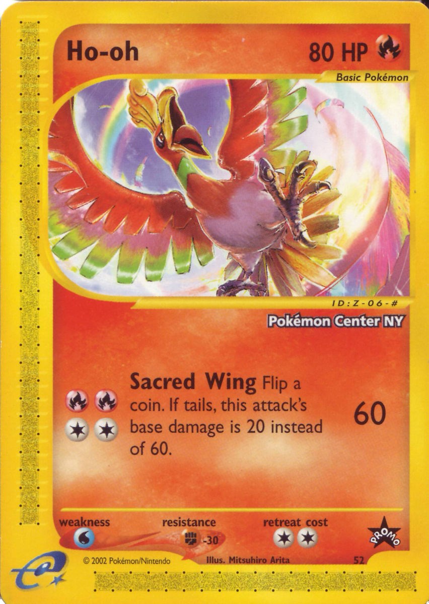 Ho-oh (52) (Pokemon Center NY Promo) [Wizards of the Coast: Black Star Promos] | Gear Gaming Bentonville