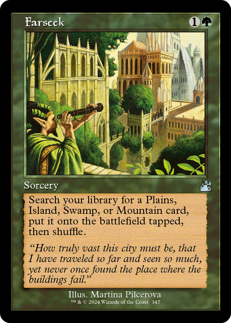 Farseek (Retro Frame) [Ravnica Remastered] | Gear Gaming Bentonville