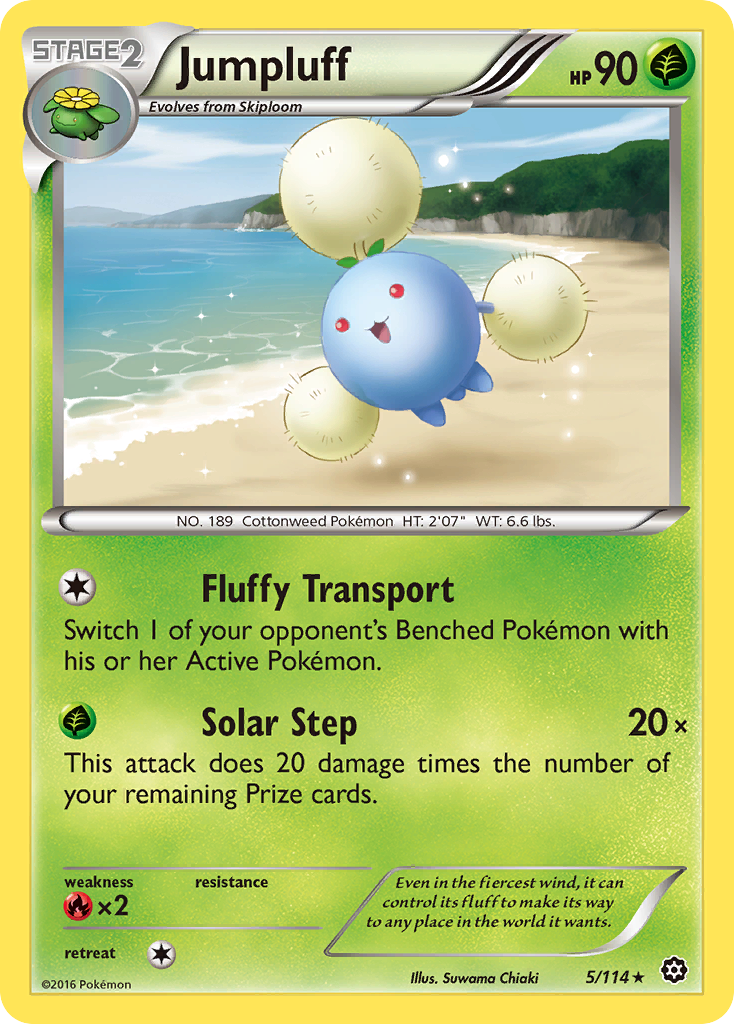 Jumpluff (5/114) [XY: Steam Siege] | Gear Gaming Bentonville