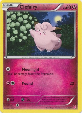 Clefairy (13/30) [XY: Trainer Kit 1 - Wigglytuff] | Gear Gaming Bentonville