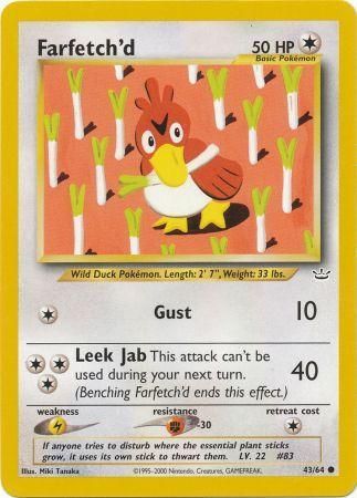 Farfetch'd (43/64) [Neo Revelation Unlimited] | Gear Gaming Bentonville