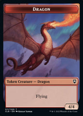 Treasure // Dragon Double-sided Token [Commander Legends: Battle for Baldur's Gate Tokens] | Gear Gaming Bentonville