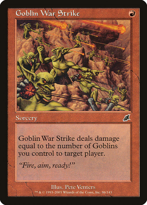 Goblin War Strike [Scourge] | Gear Gaming Bentonville