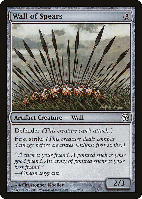 Wall of Spears [Duels of the Planeswalkers] | Gear Gaming Bentonville