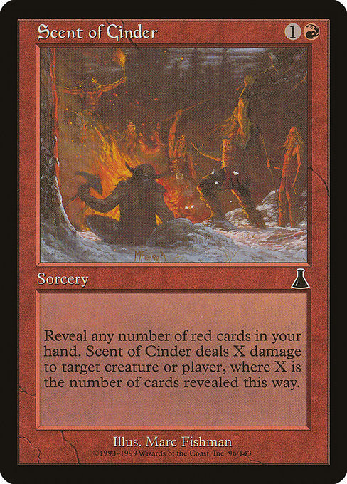 Scent of Cinder [Urza's Destiny] | Gear Gaming Bentonville